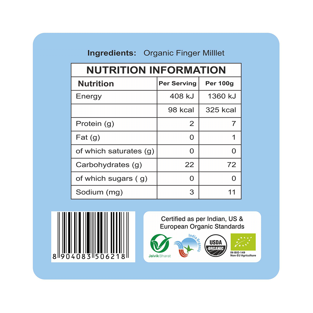 24 Mantra Organic Ragi Flour Gluten Free - Image 3