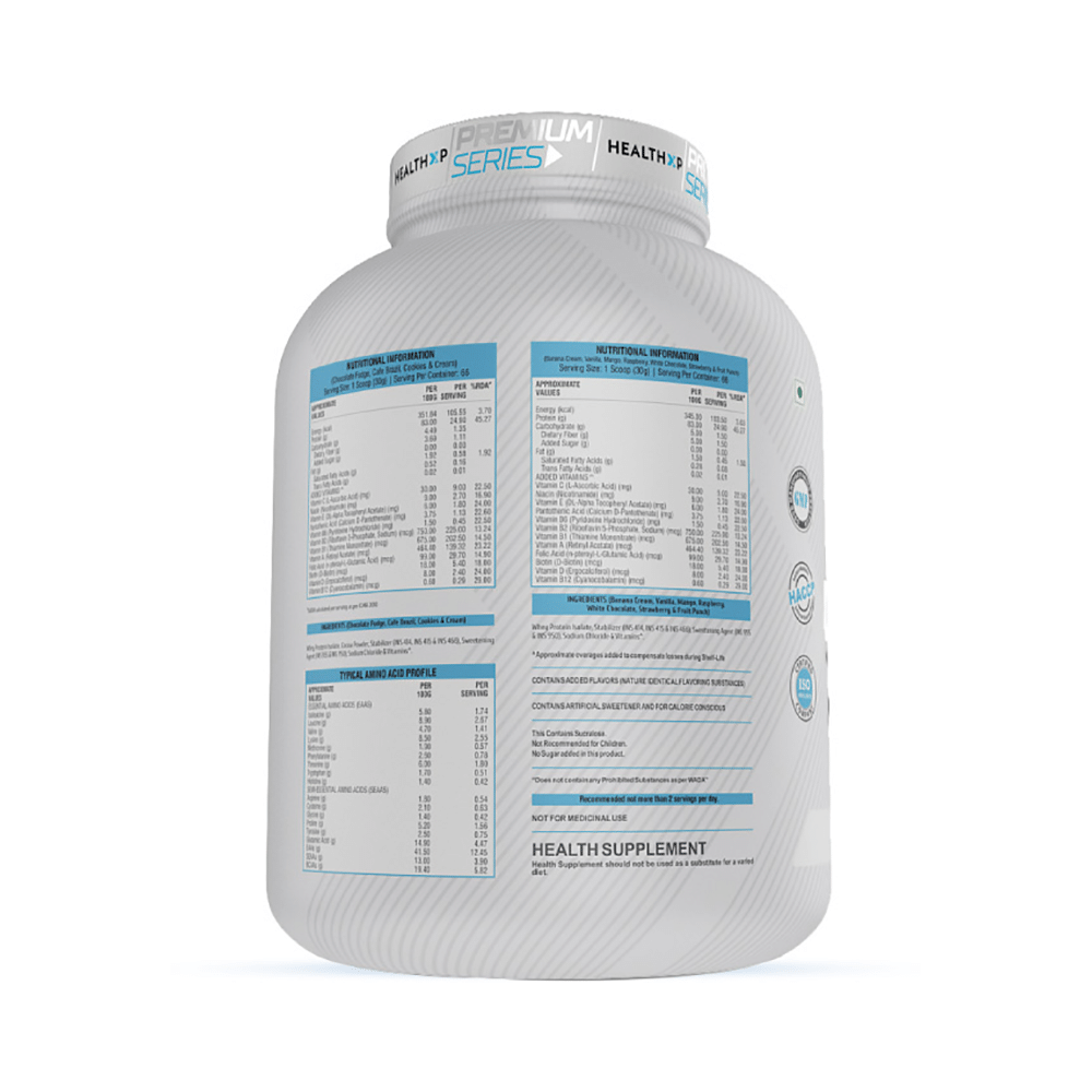 HealthXP Iso Gold Whey Protein Isolate Cookies & Cream - Image 3