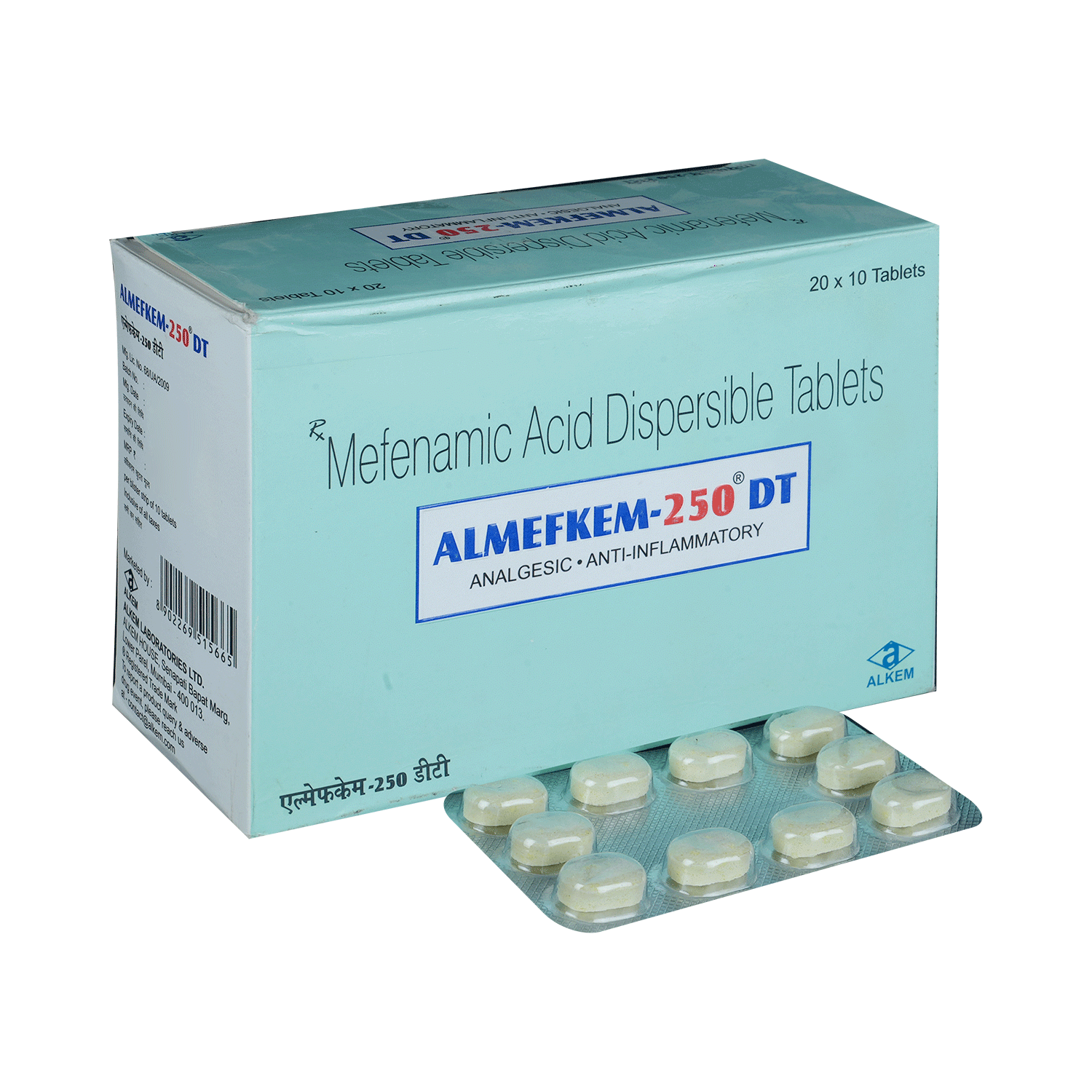 Almefkem 250 DT Tablet