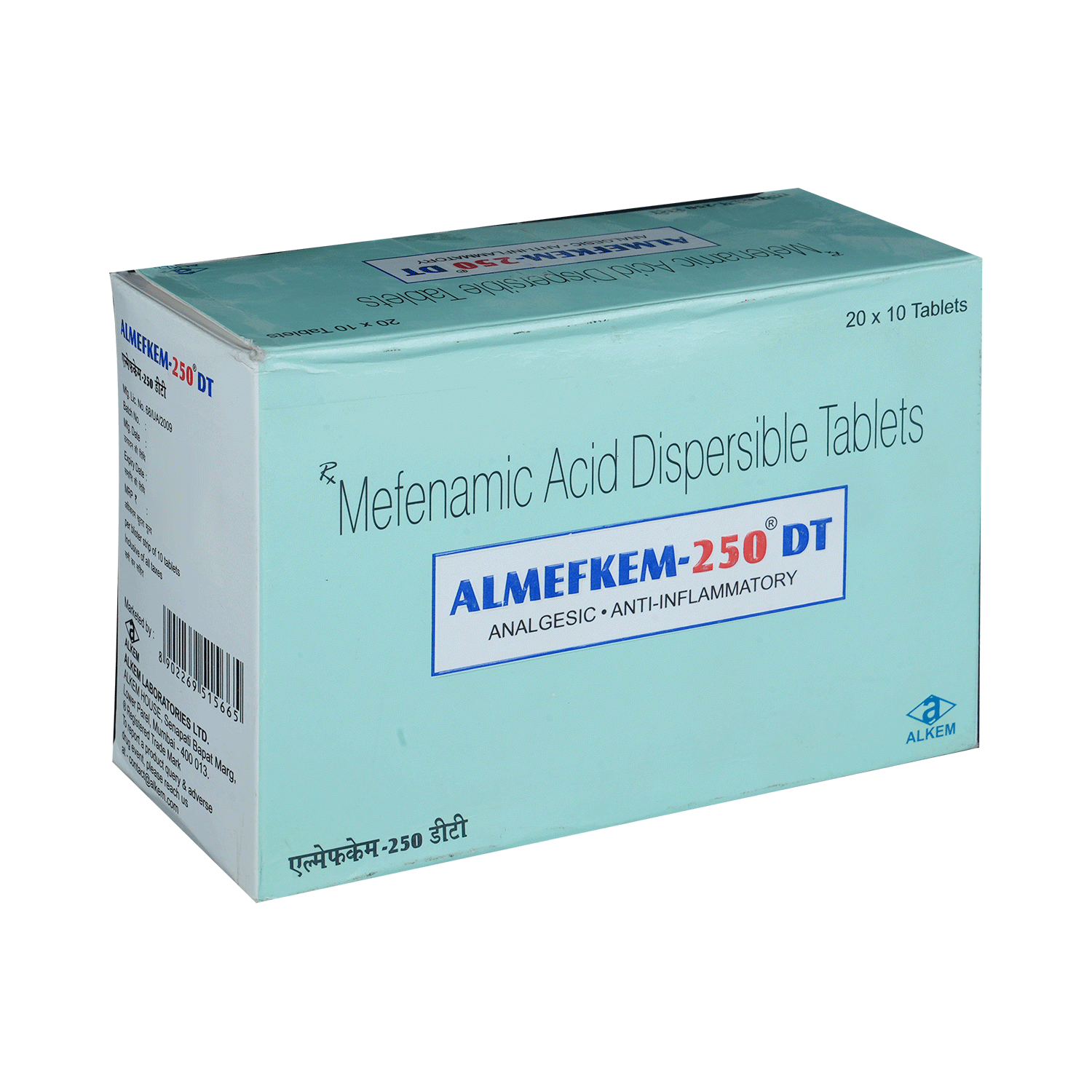Almefkem 250 DT Tablet - Image 2