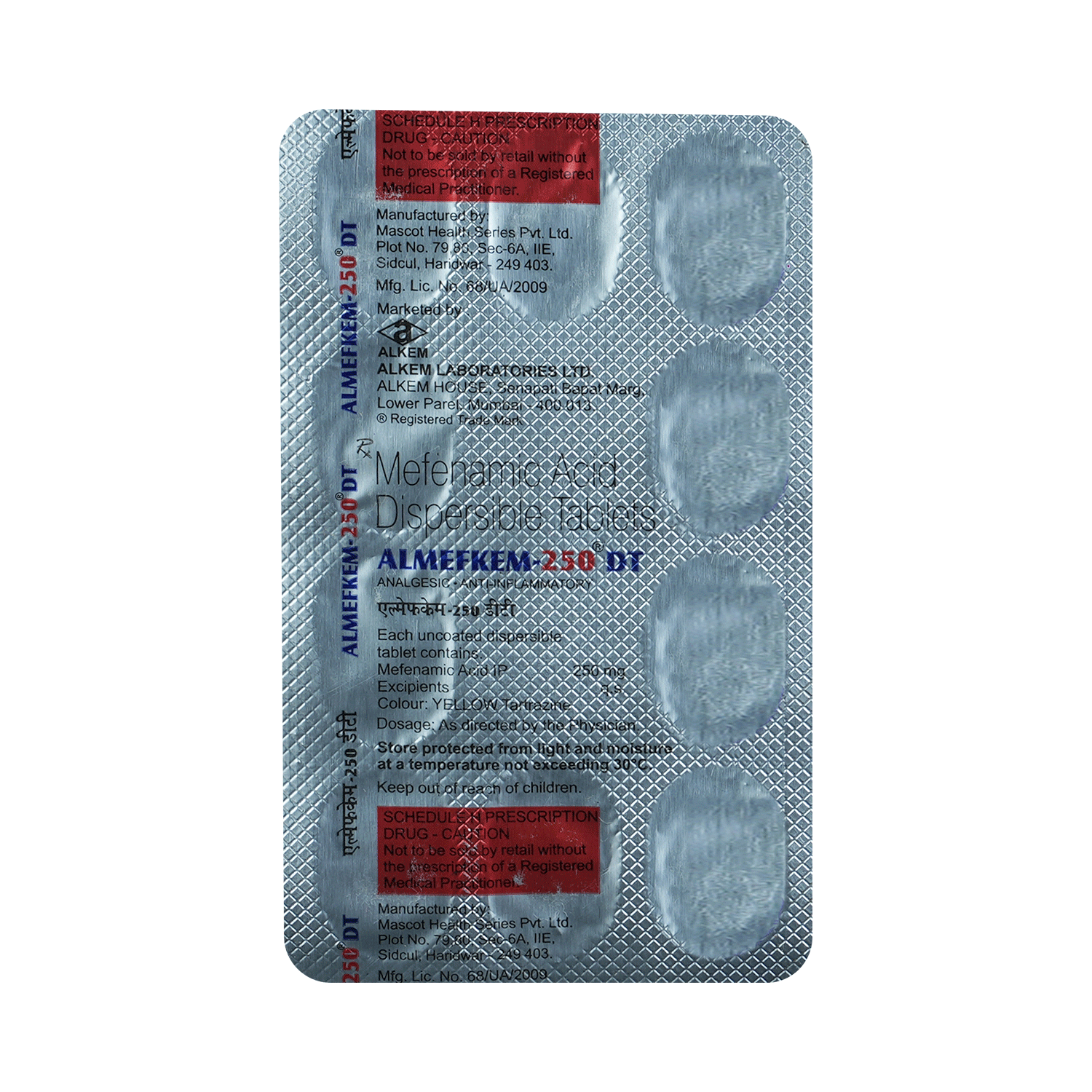 Almefkem 250 DT Tablet - Image 5