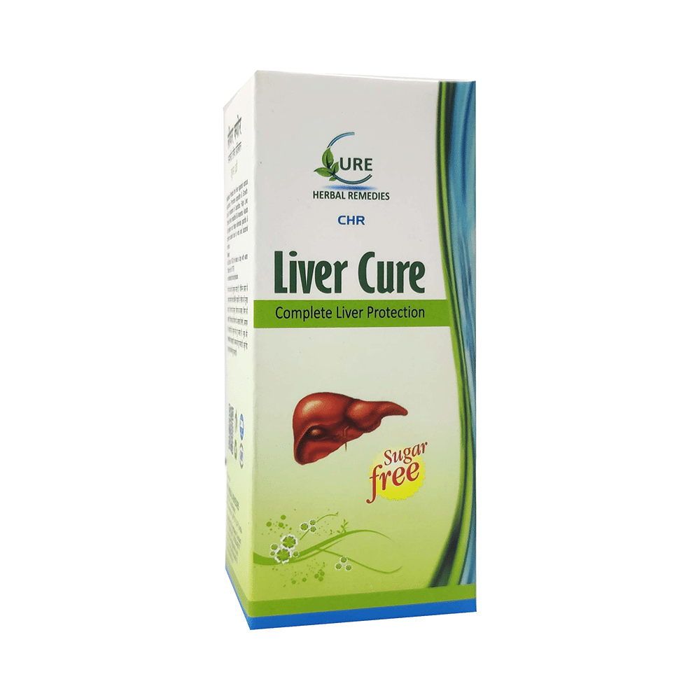 Cure Herbal Remedies Liver Cure Syrup Sugar Free