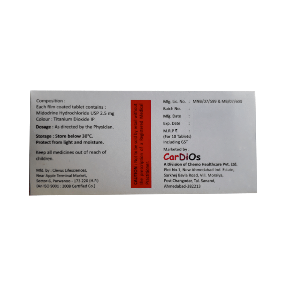 Midores 2.5 Tablet - Image 2