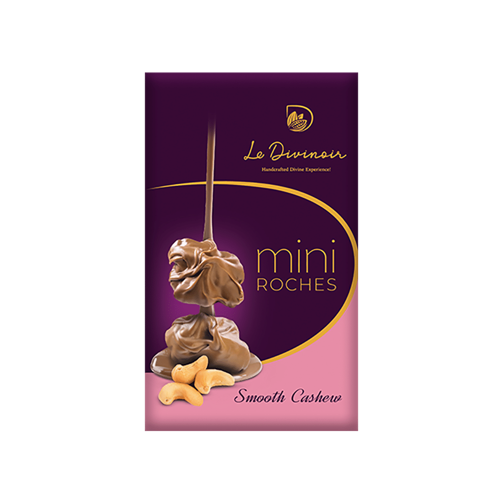 Le Divinoir Handcrafted Pure Mini Smooth Cashew Roches-No Vegatable Fat - Image 1