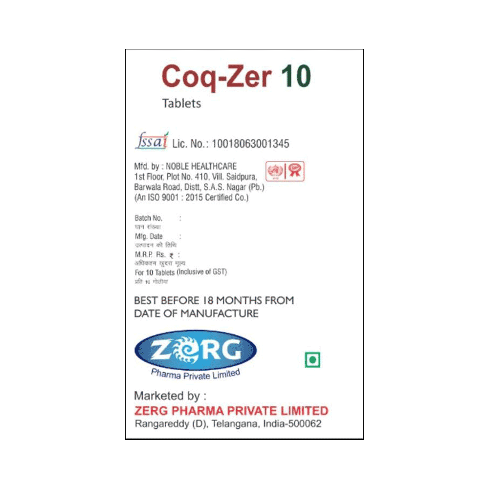 Coq-Zer 10 Tablet - Image 2