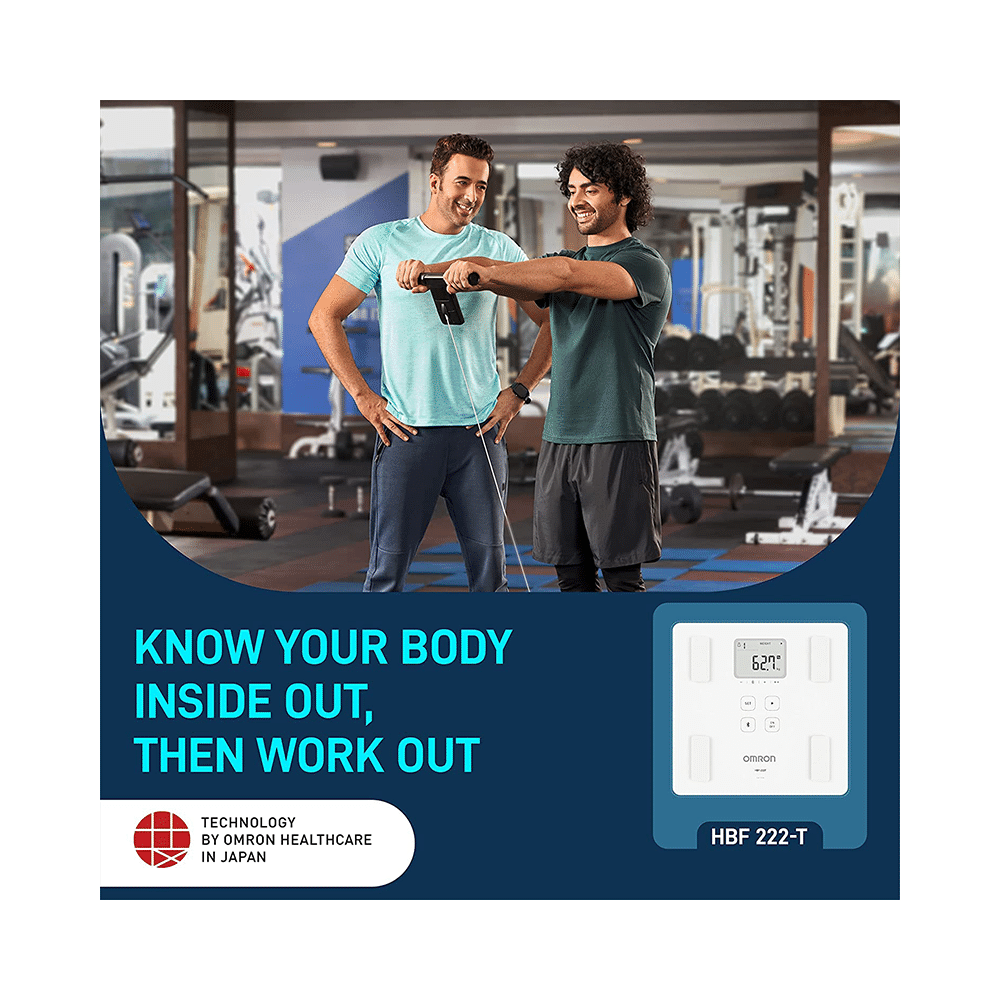 Omron HBF 222T Complete Digital Body Composition Monitor with Bluetooth - Image 2