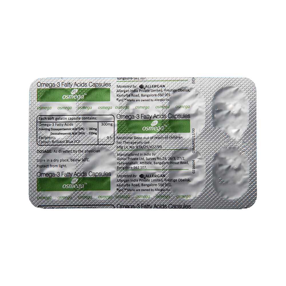 Osmega 300mg Capsule - Image 5