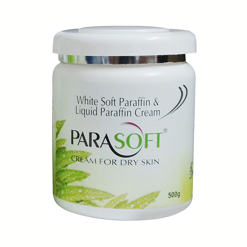 Parasoft White Soft Paraffin & Liquid Paraffin Cream | For Dry Skin - Image 1