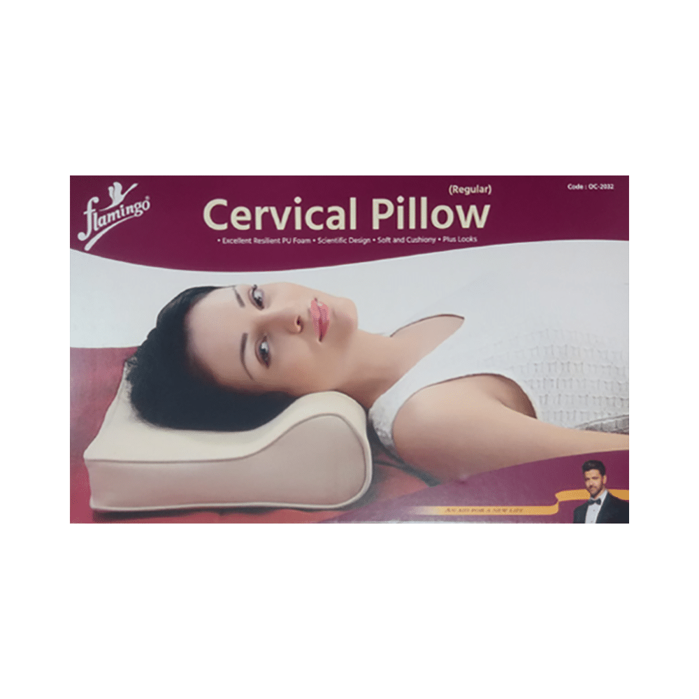 Flamingo Cervical Pillow - Image 1