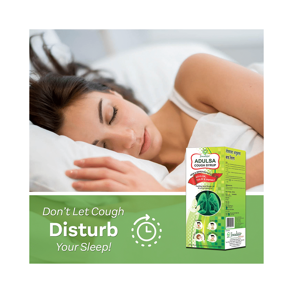 Jiwadaya Adulsa Cough Syrup (100ml Each) - Image 2