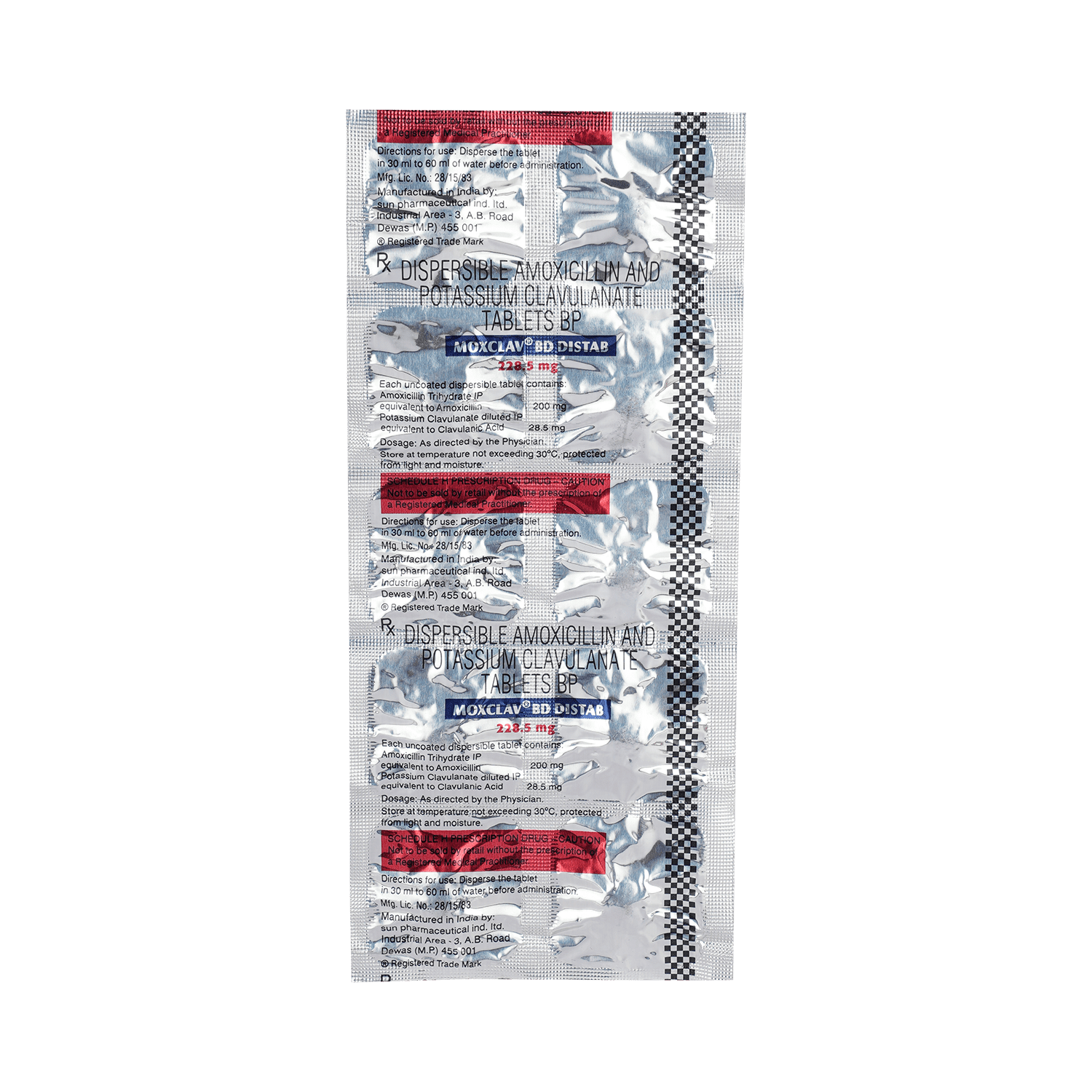 Moxclav BD Distab 228.5 Tablet - Image 3