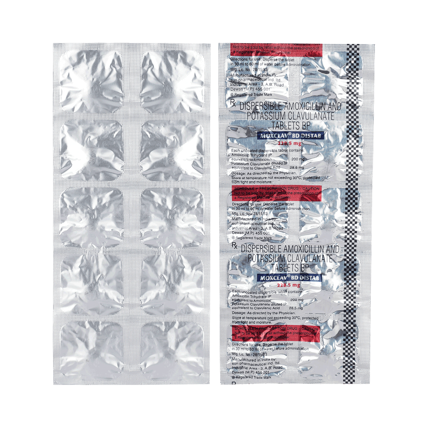 Moxclav BD Distab 228.5 Tablet