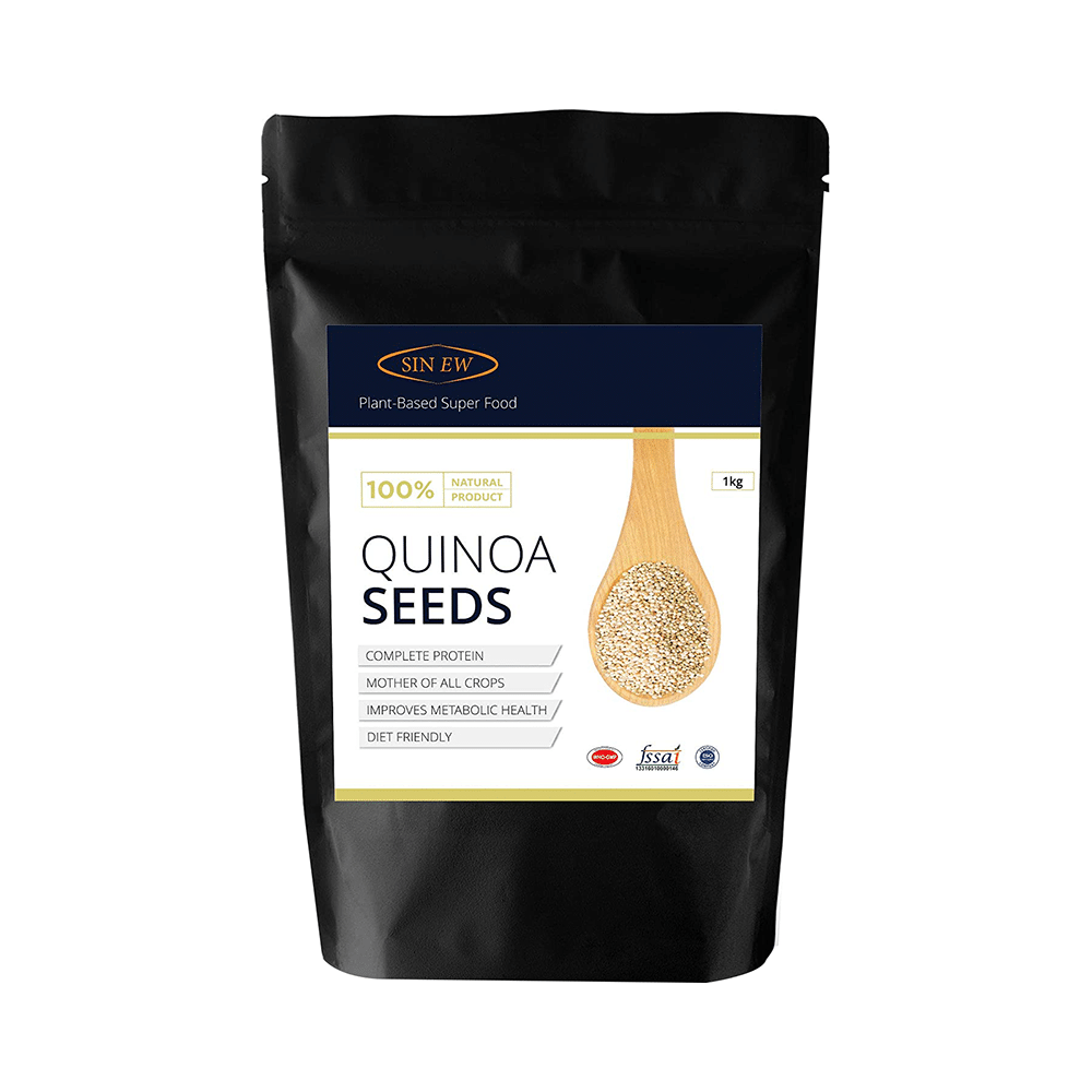 Sinew Nutrition Gluten Free White Quinoa Seeds - Image 1