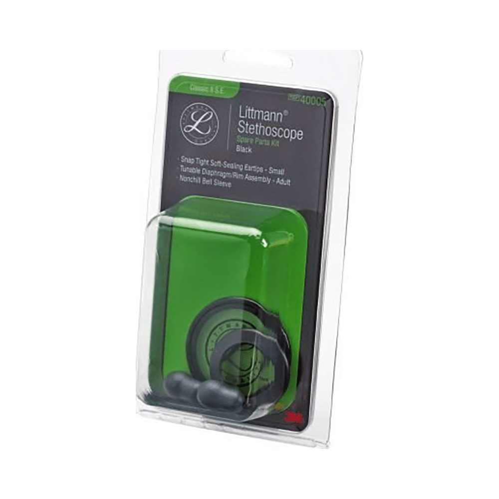 3M Littmann 40005 Spare Parts Kit Black - Image 2