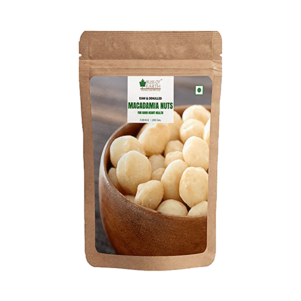 Bliss of Earth Raw & Dehulled Macadamia Nuts - Image 1