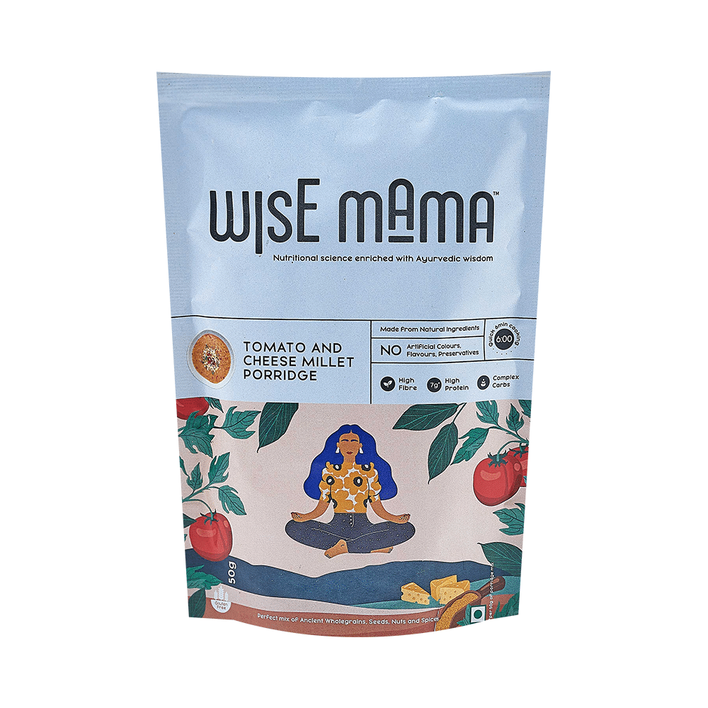 Wise Mama Tomato and Cheese Millet Porridge
