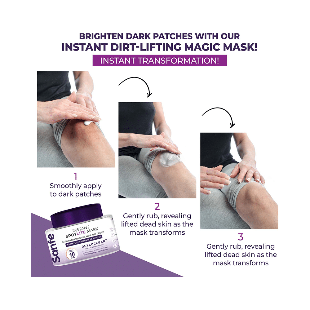 Sanfe Glycoclear Dark Patch Removal Wipe-Off Cream - Image 3