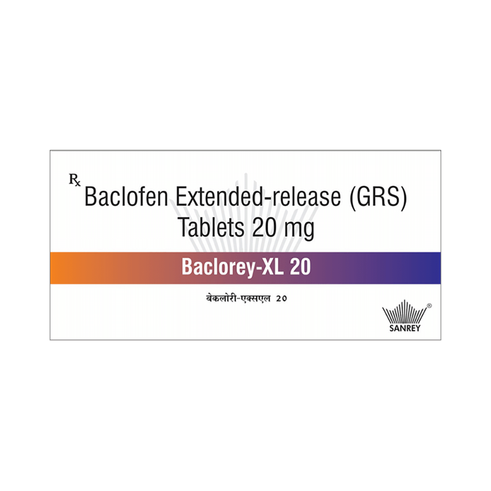 Baclorey-XL 20 Tablet - Image 1