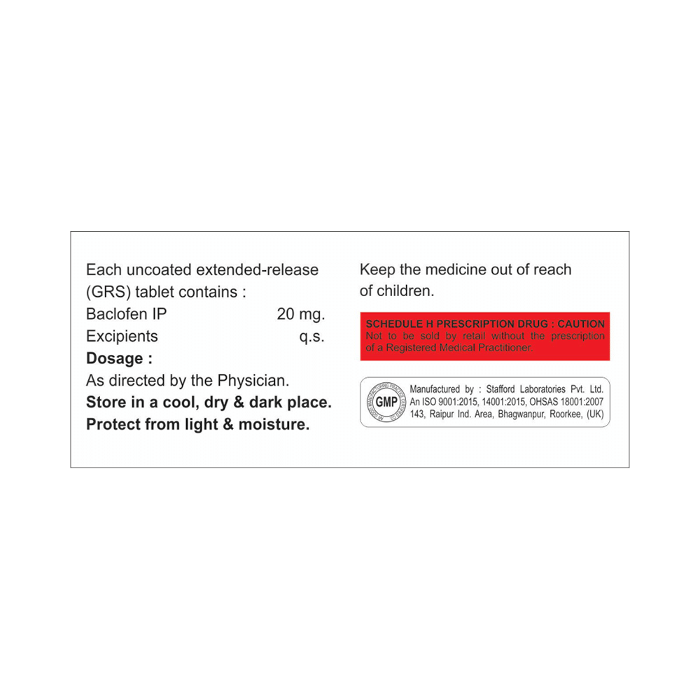 Baclorey-XL 20 Tablet - Image 2