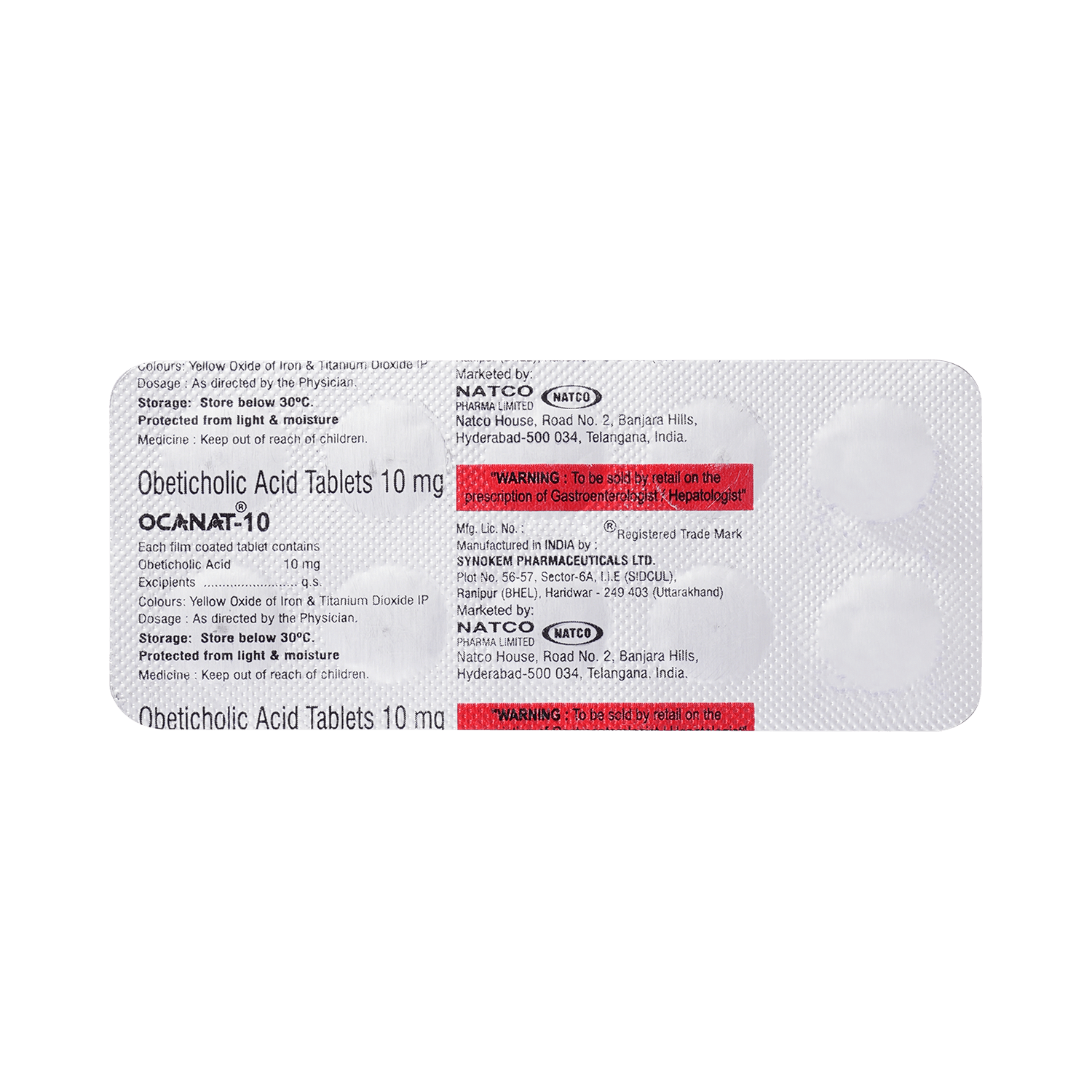 Ocanat 10mg Tablet - Image 3