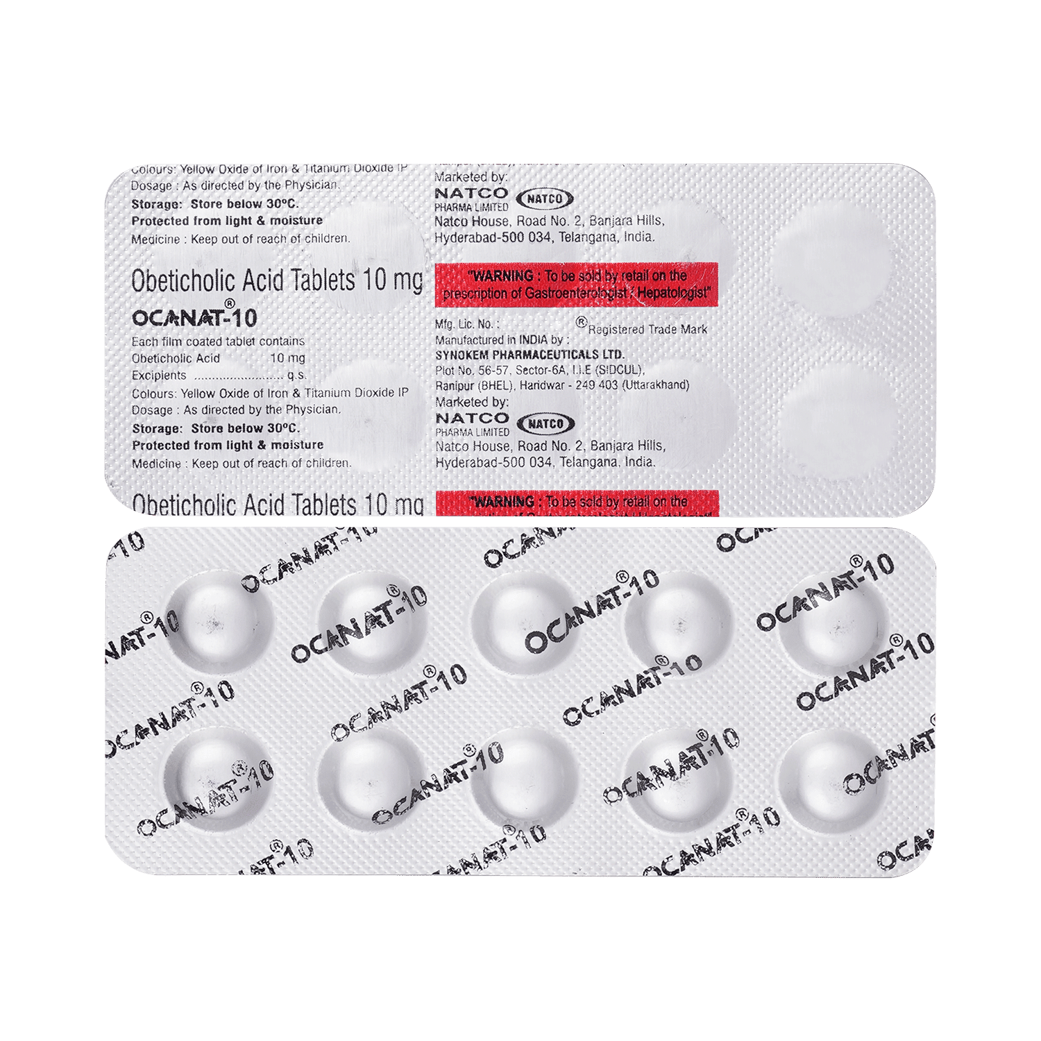 Ocanat 10mg Tablet