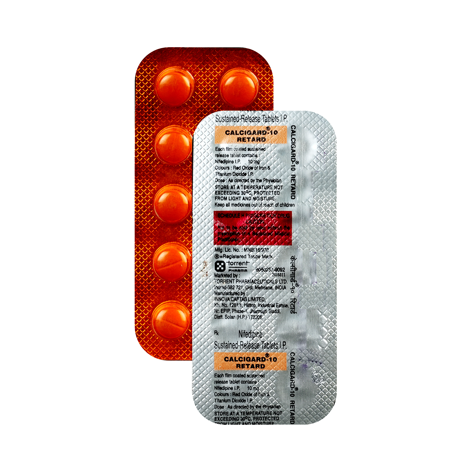 Calcigard 10 Retard Tablet SR