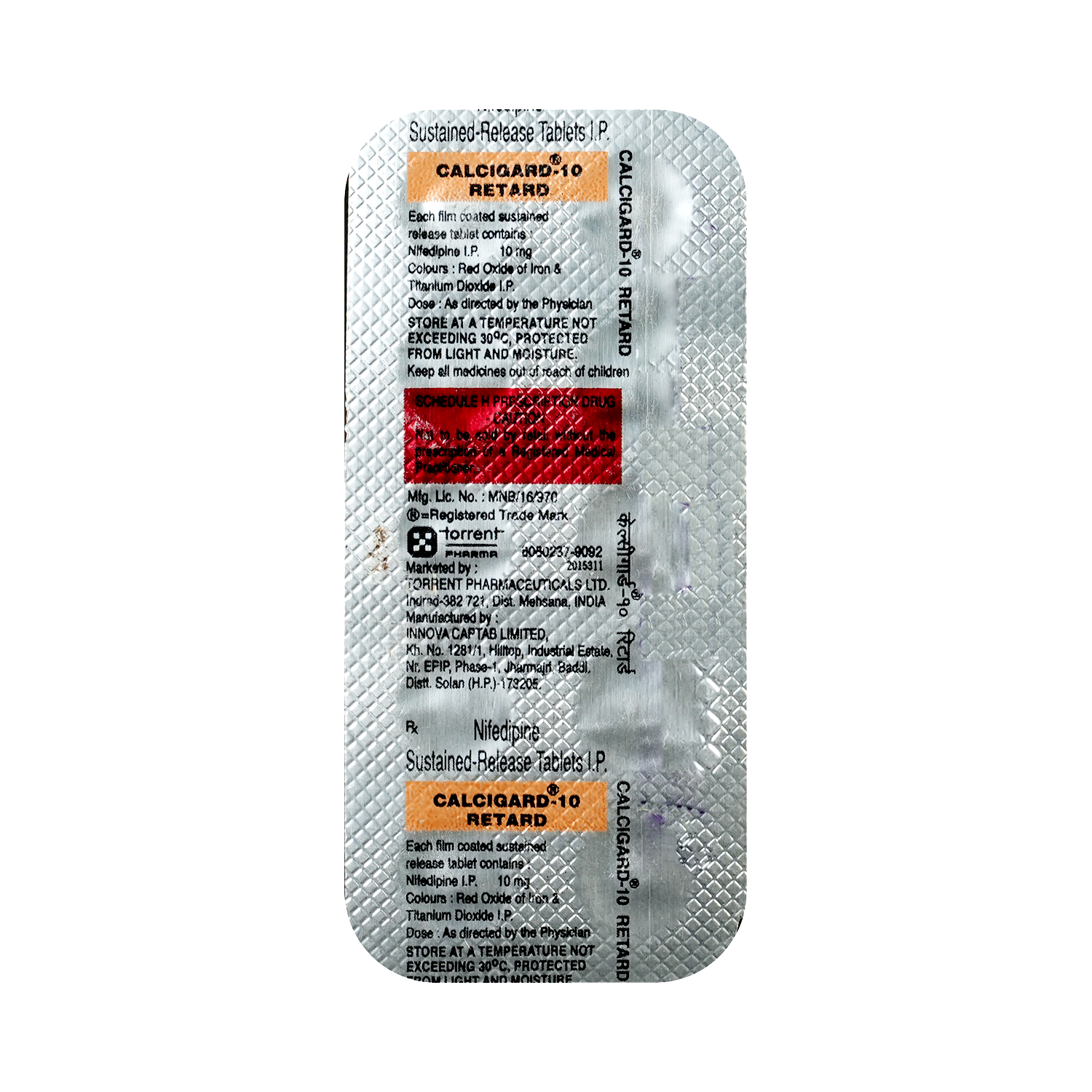 Calcigard 10 Retard Tablet SR - Image 2