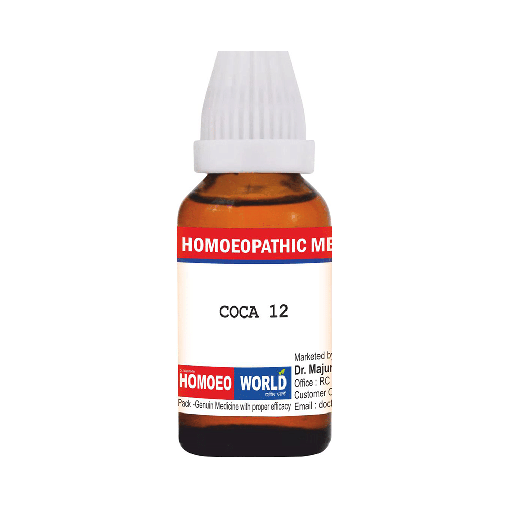 Dr. Majumder Homeo World Coca Dilution (30ml Each) 12 CH - Image 1