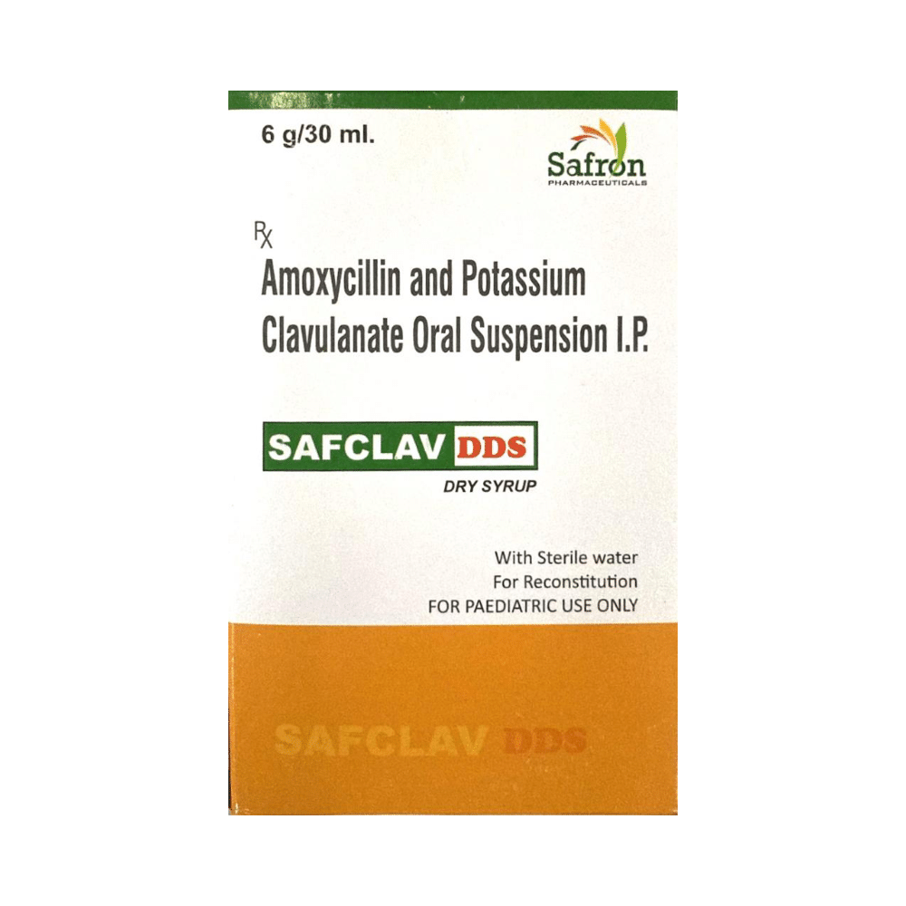 Safclav DDS Dry Syrup - Image 1