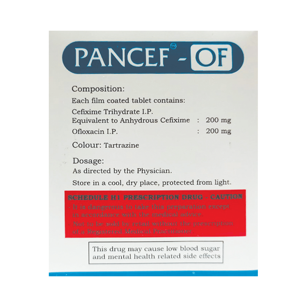 Pancef-OF Tablet - Image 2