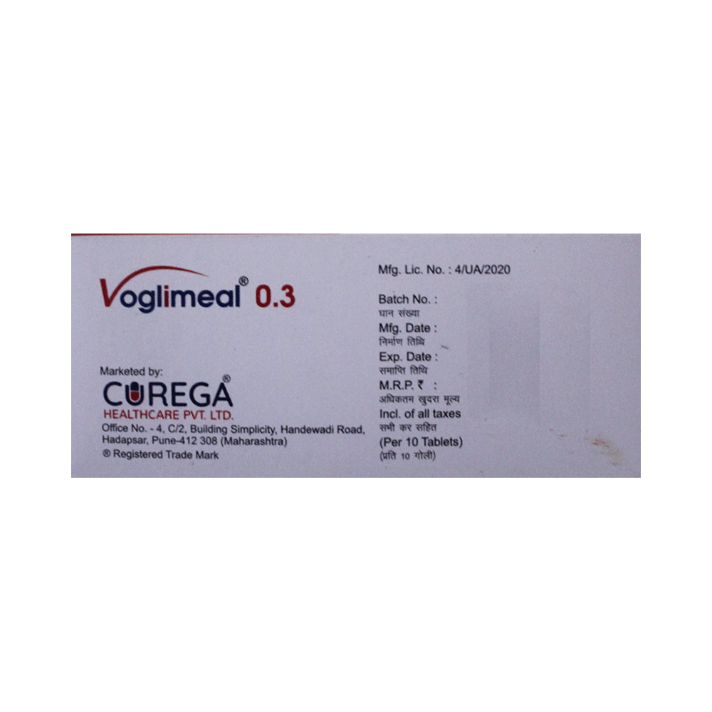 Voglimeal 0.3mg Tablet MD - Image 2