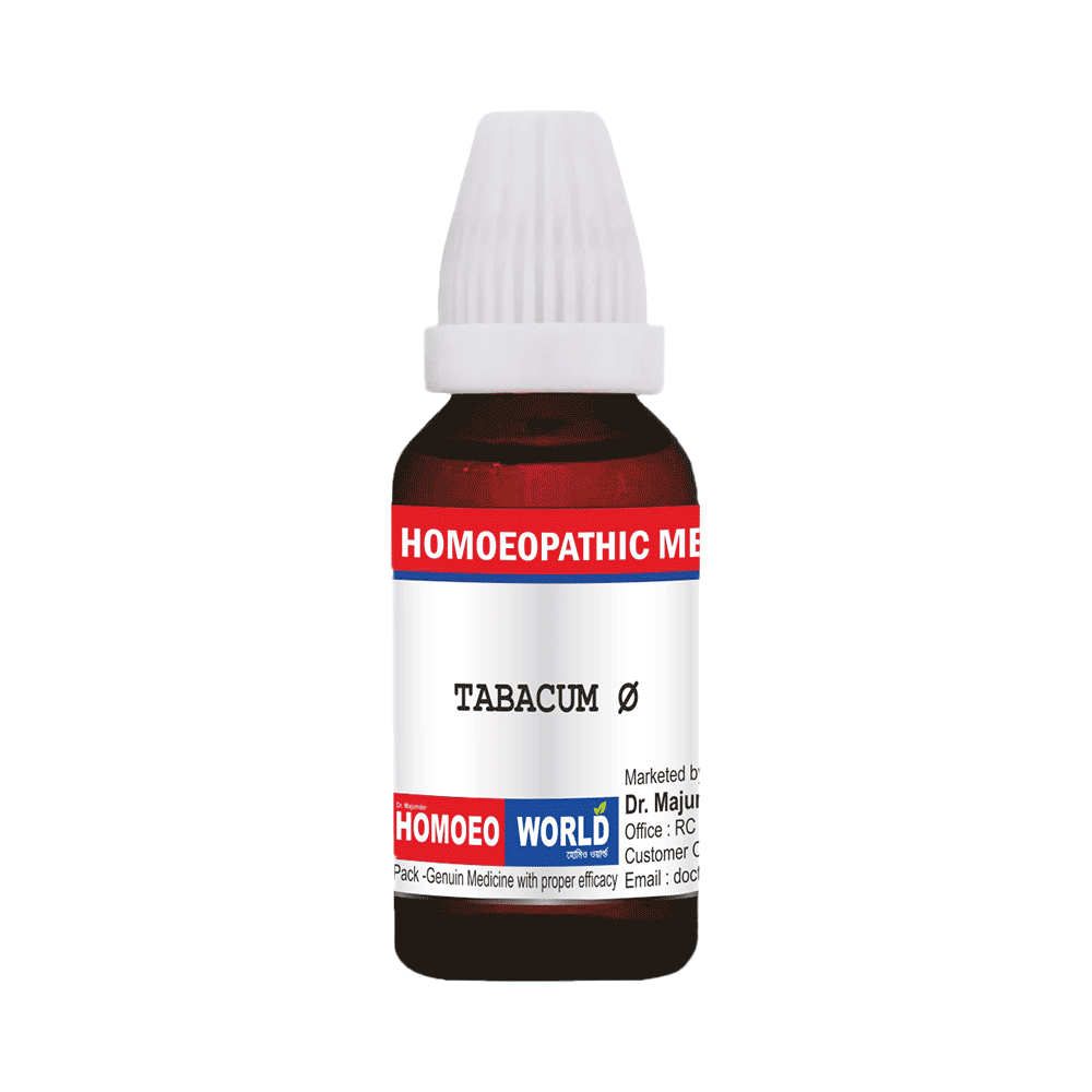 Dr. Majumder Homeo World Tabacum Q Mother Tincher(30ml Each) - Image 1