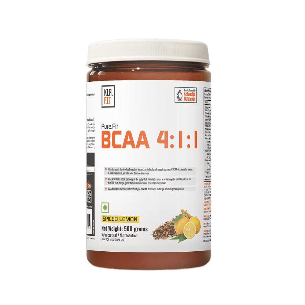 KLR. FIT Pure.Fit BCAA 4:1:1 Powder Spiced Lemon - Image 1
