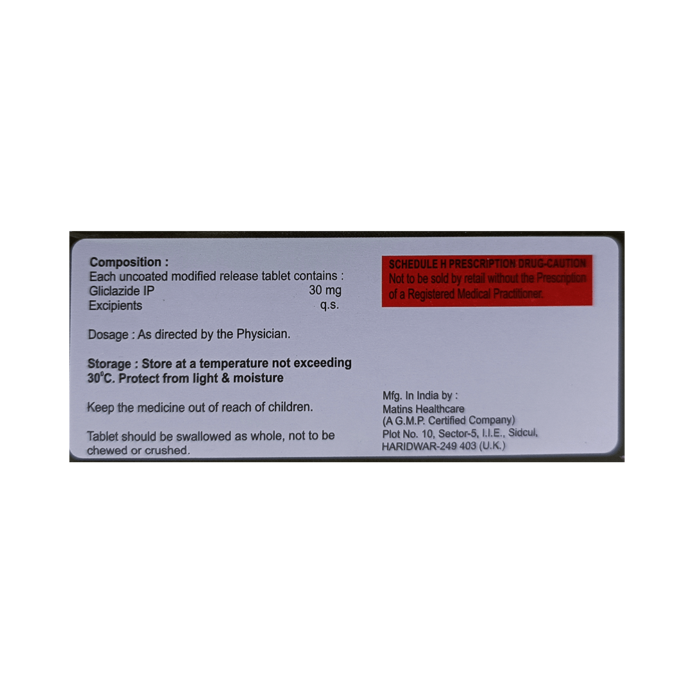 Glycitop-MR 30 Tablet - Image 2