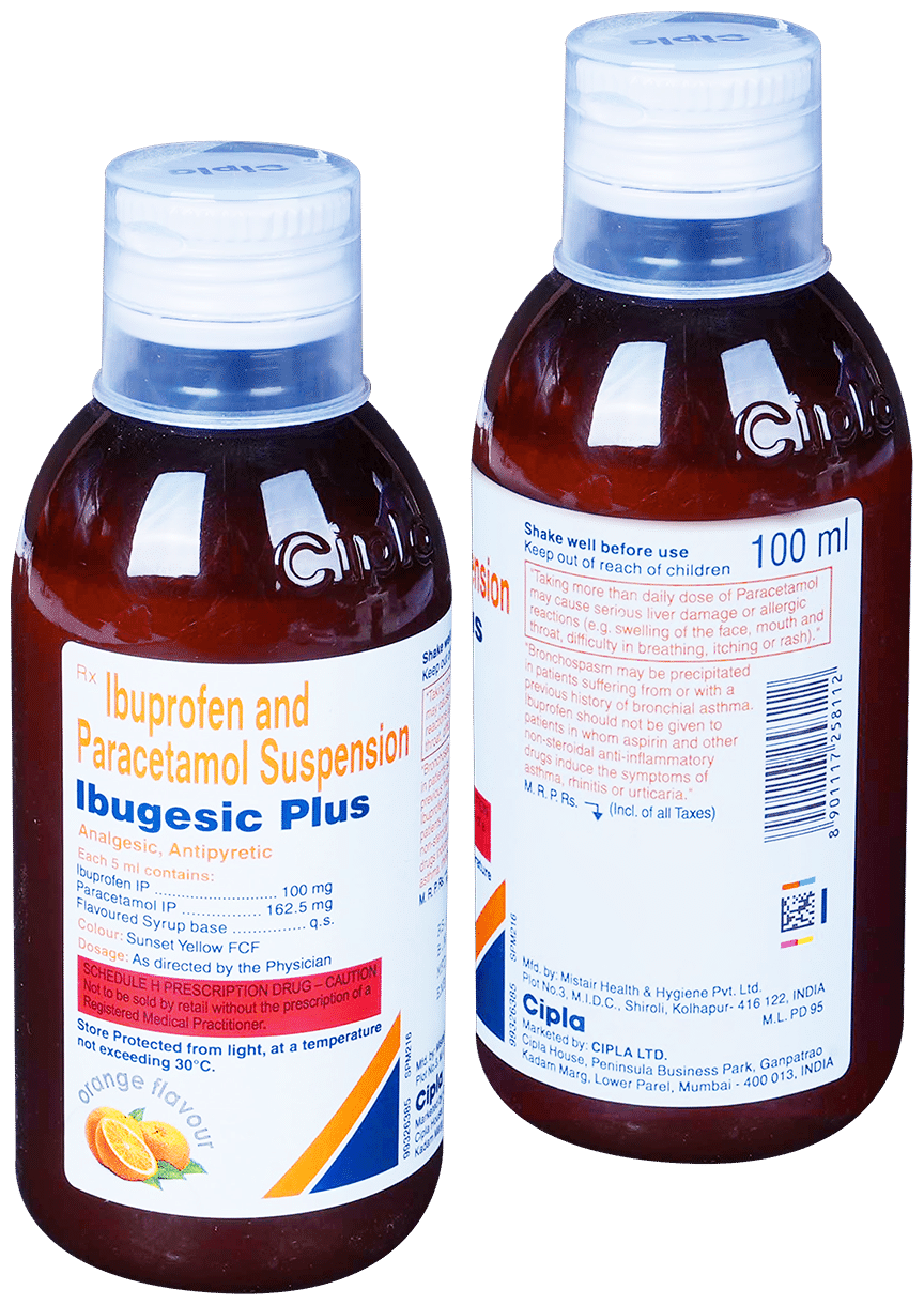 Ibugesic Plus Suspension Orange - Image 1