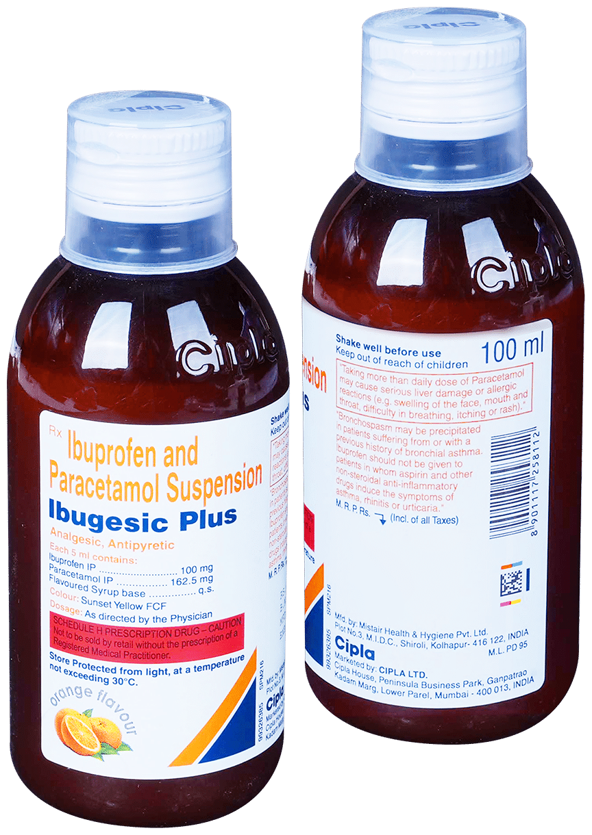 Ibugesic Plus  Suspension Orange