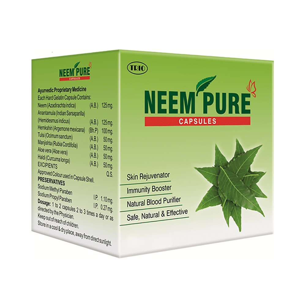 Trio Neem Pure Capsule (10 Each) - Image 1