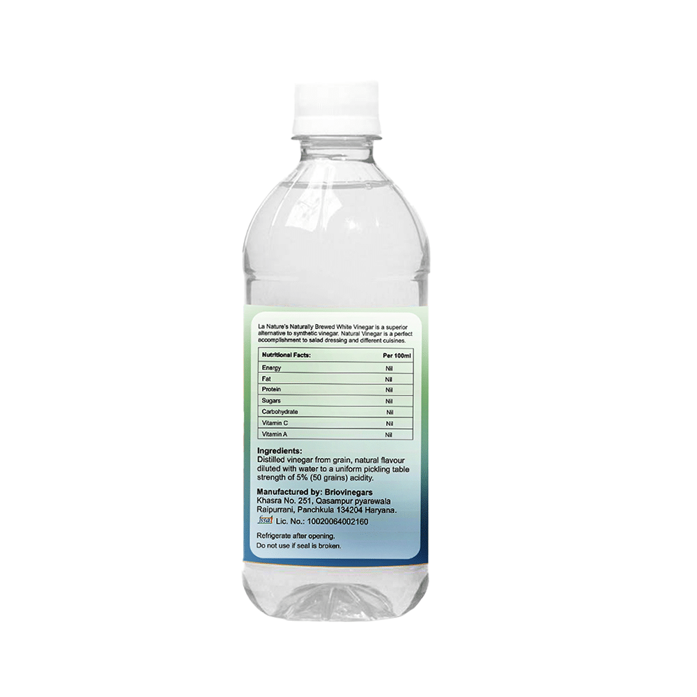 La Nature's White Vinegar for Salad & Cooking | Gluten Free - Image 3