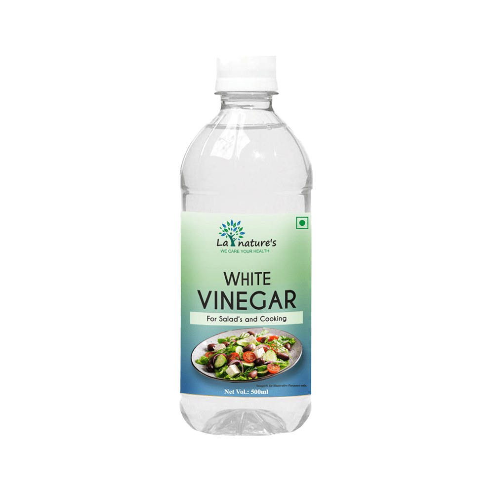 La Nature's White Vinegar for Salad & Cooking | Gluten Free