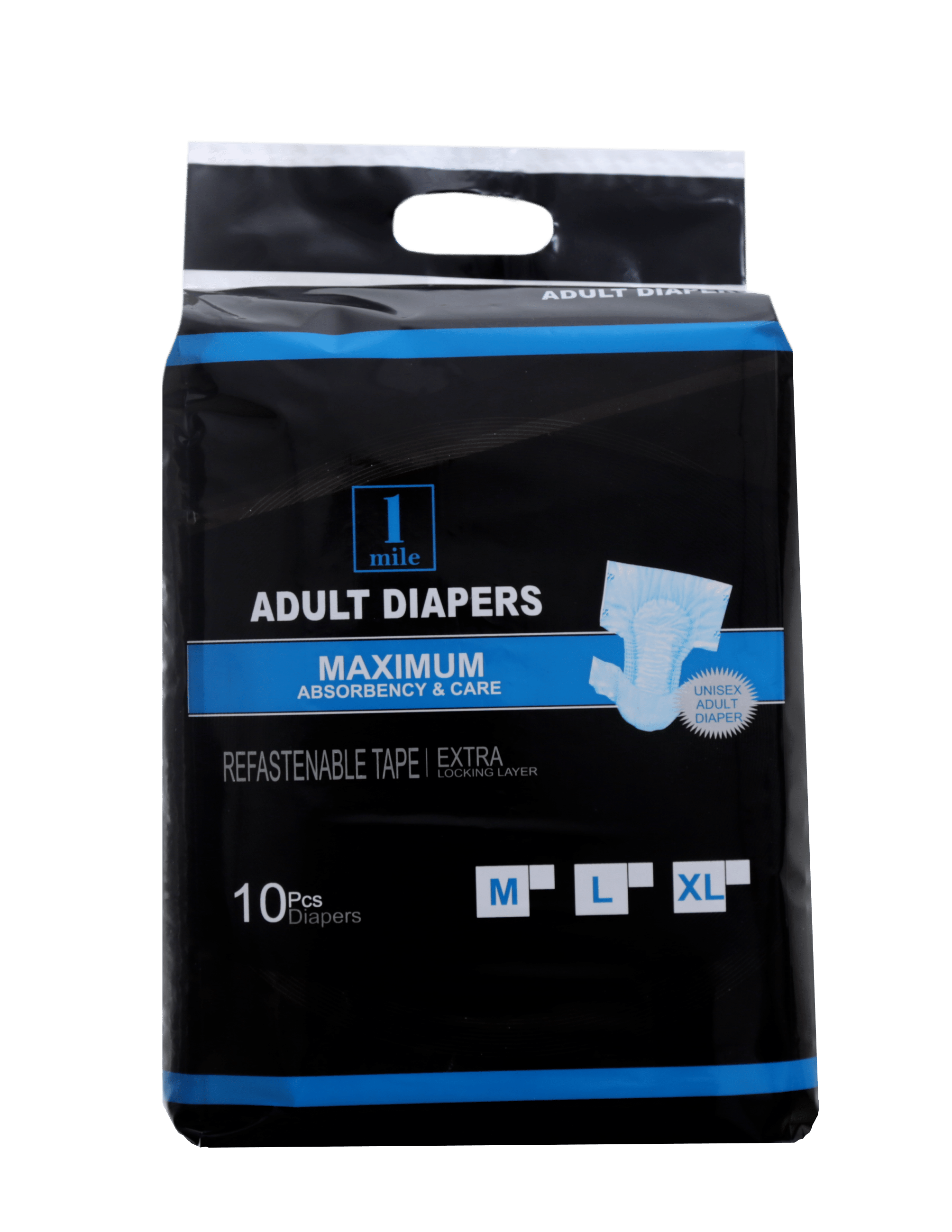 1Mile Adult Diaper XL - Image 2