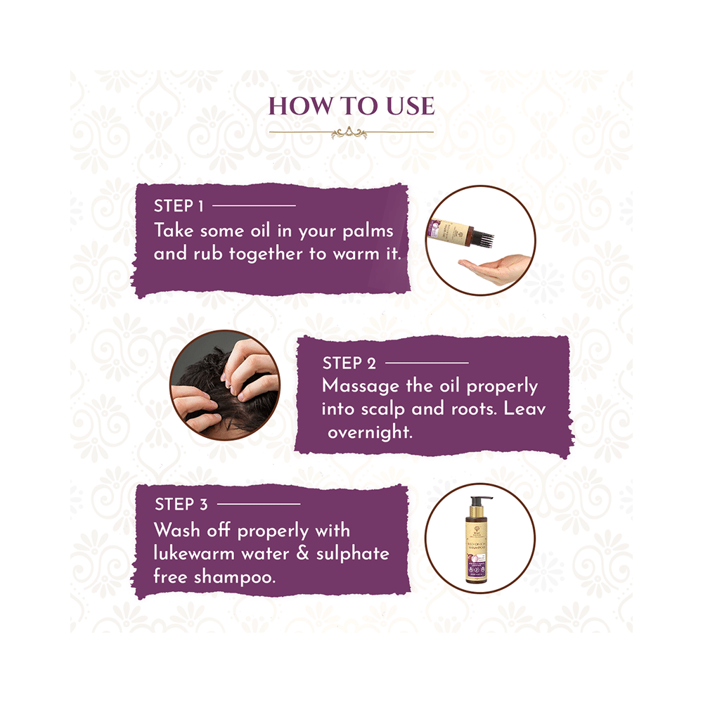 Khadi Essentials Red Onion Hair Oil - Image 3