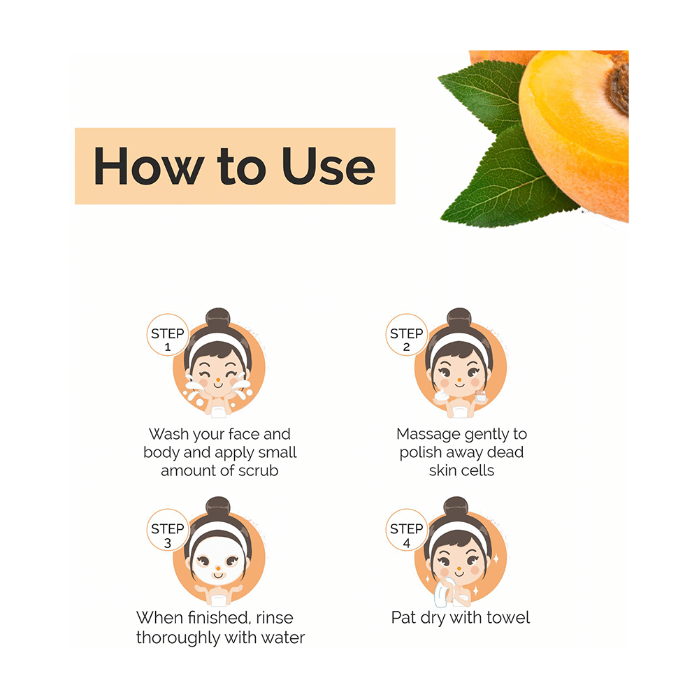 Globus Naturals Apricot & Orange Face & Body Scrub - Image 6