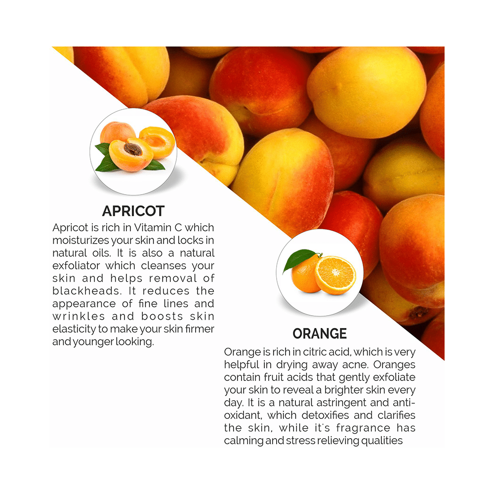 Globus Naturals Apricot & Orange Face & Body Scrub - Image 4