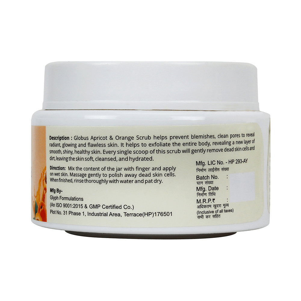 Globus Naturals Apricot & Orange Face & Body Scrub - Image 2