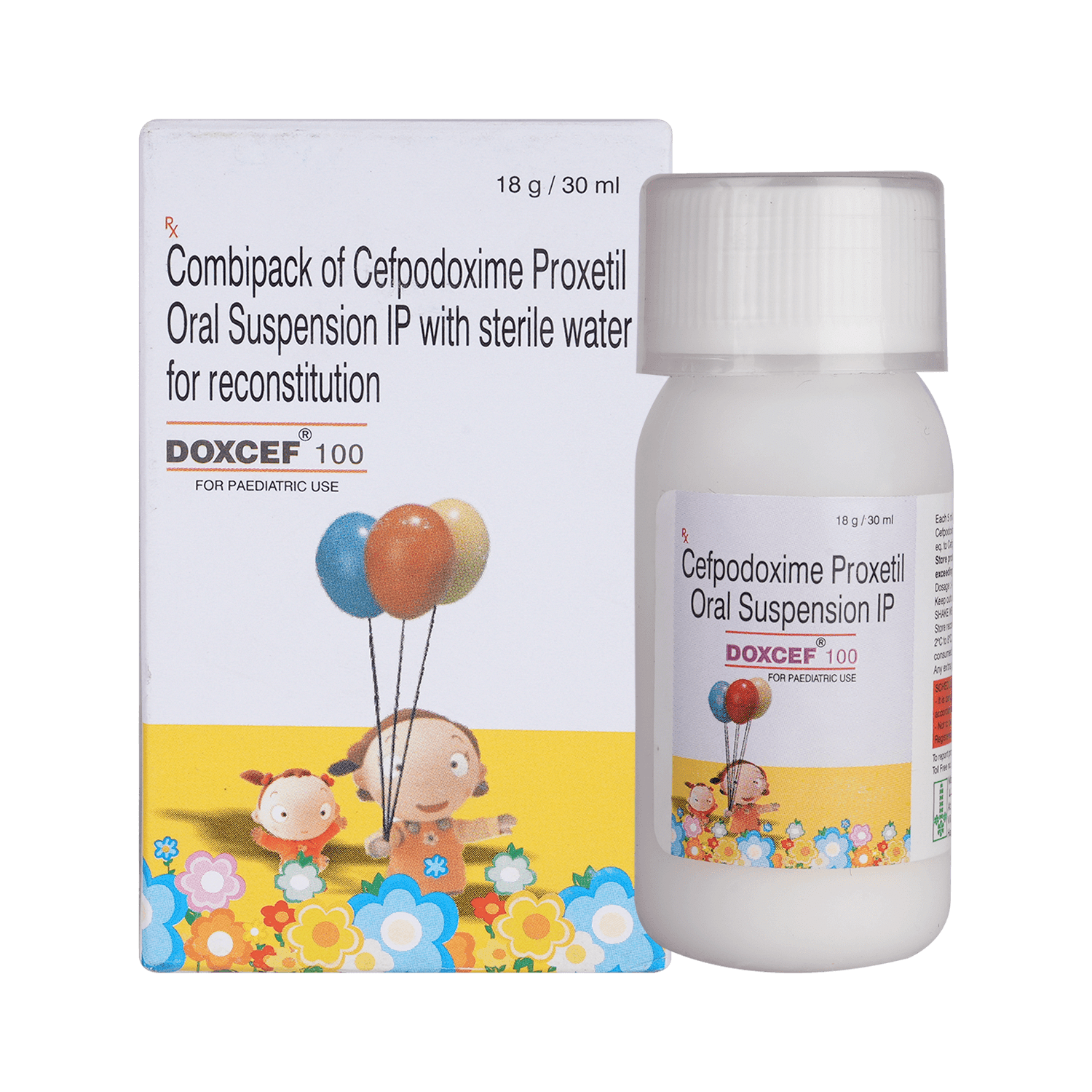 Doxcef 100mg/5ml Syrup - Image 1