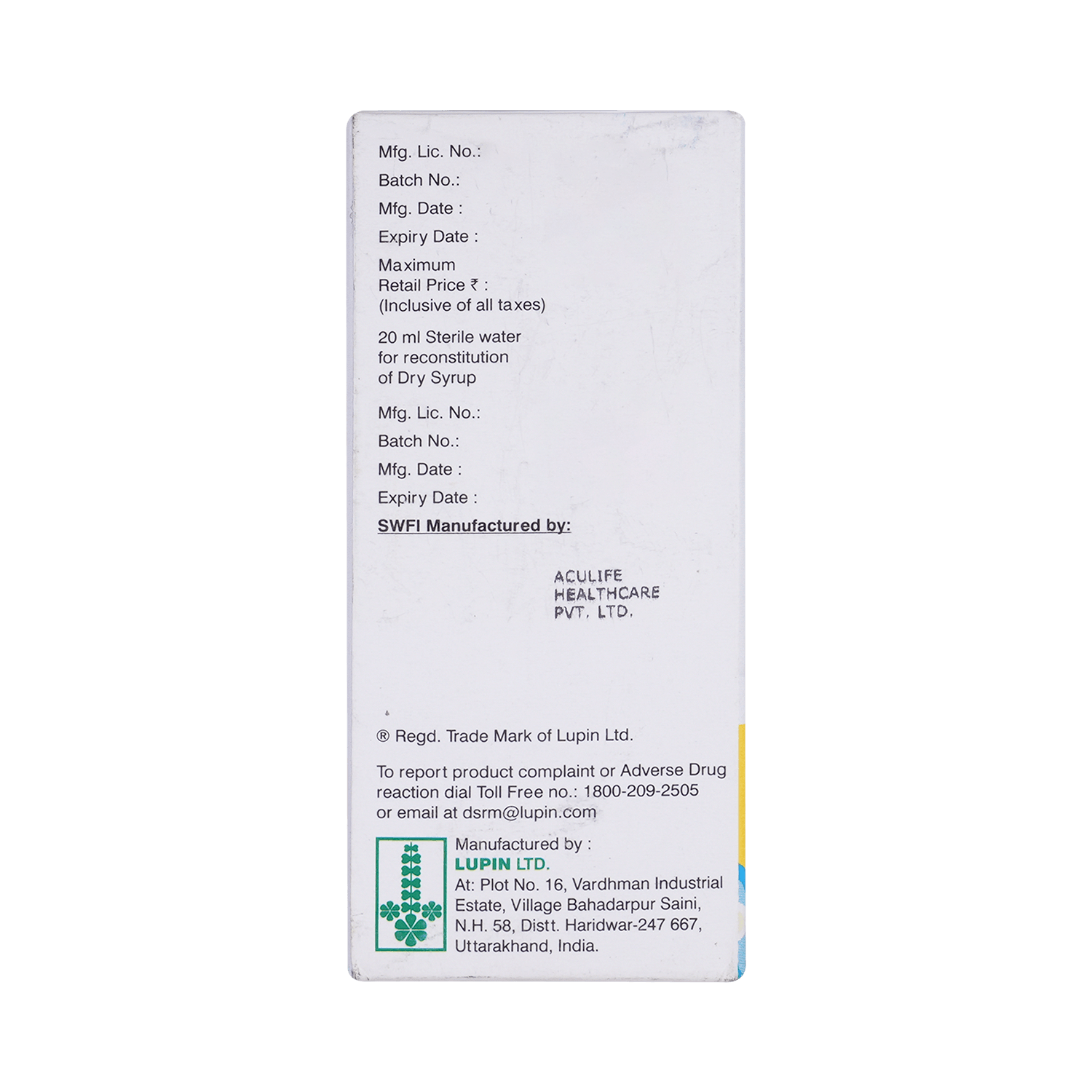 Doxcef 100mg/5ml Syrup - Image 5