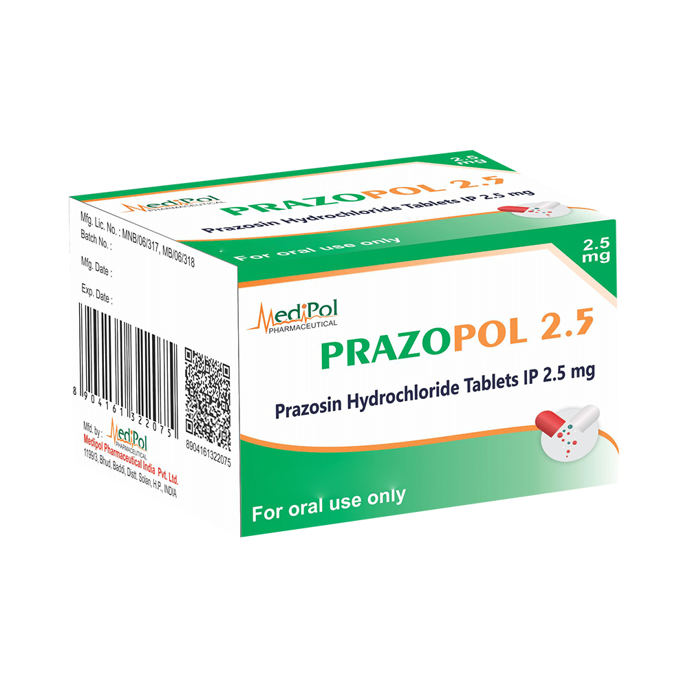Prazopol 2.5 Tablet - Image 1