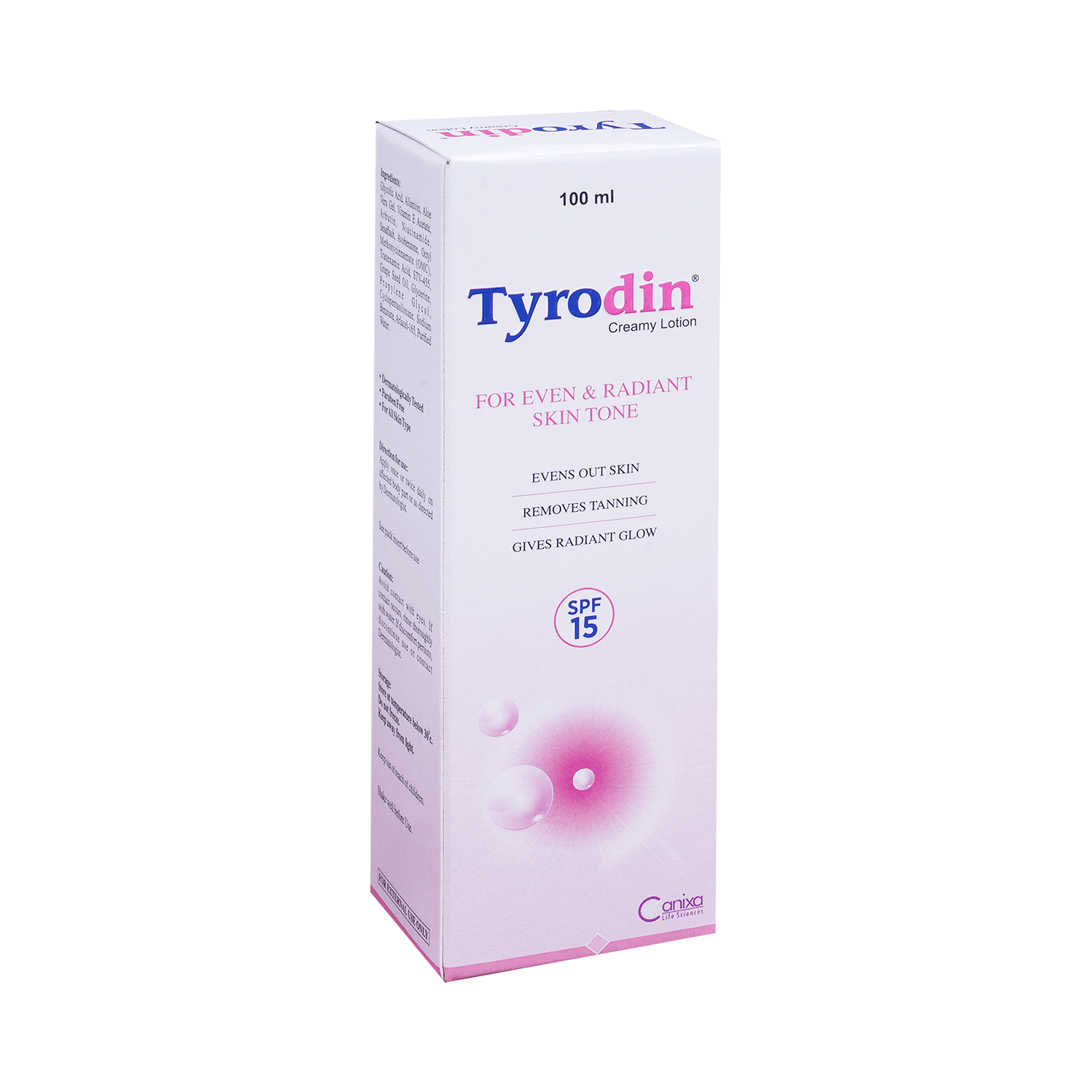 Tyrodin Creamy Lotion | For Even & Radiant Skin Tone | SPF 15 - Image 2