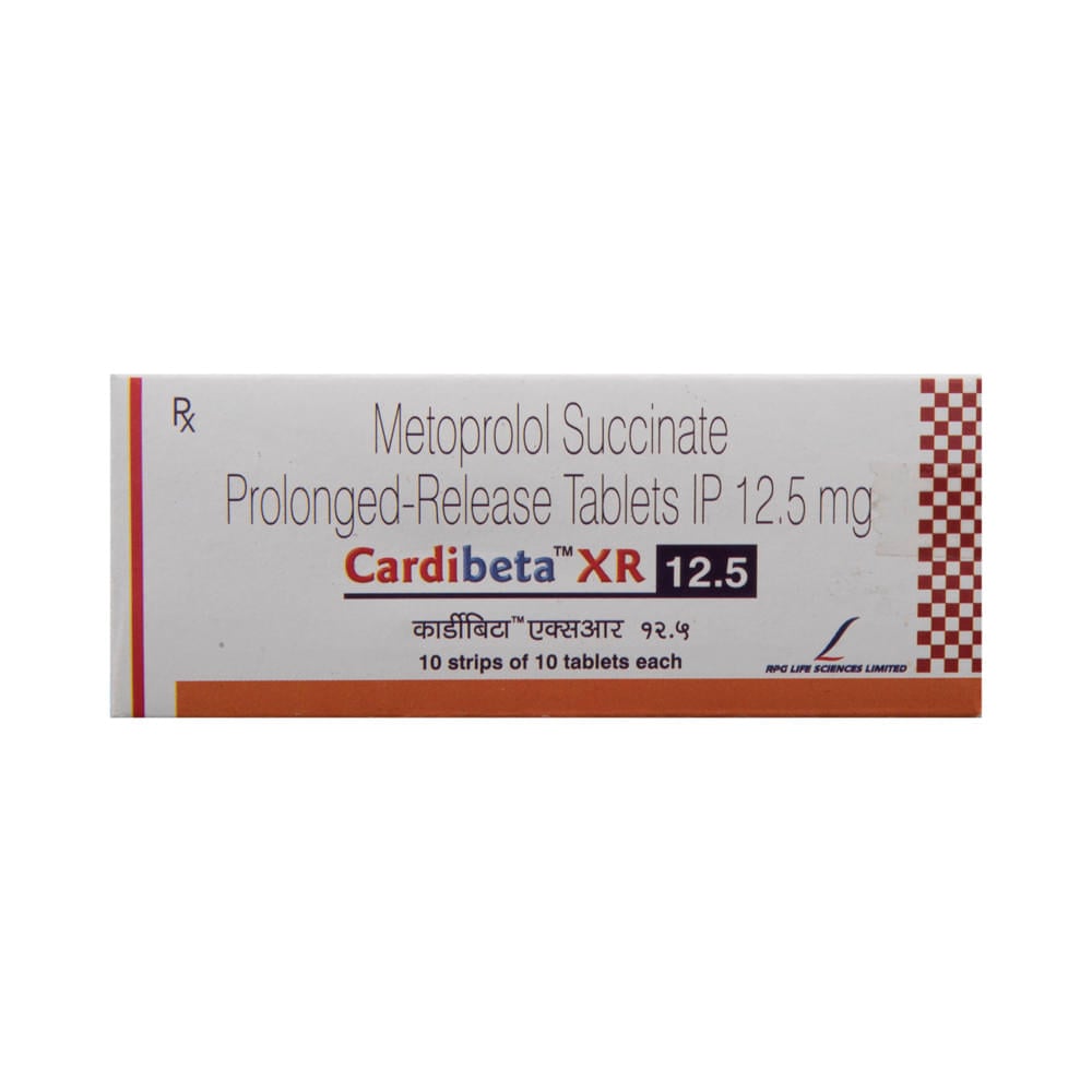 Cardibeta XR 12.5 Tablet - Image 2
