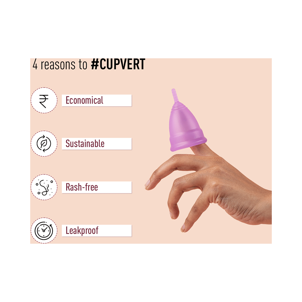 Sirona Reusable Menstrual Cup for Women | Size Large - Image 6